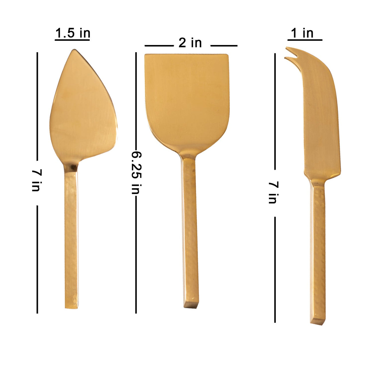 Nora Cheese Knives - Set Of 3