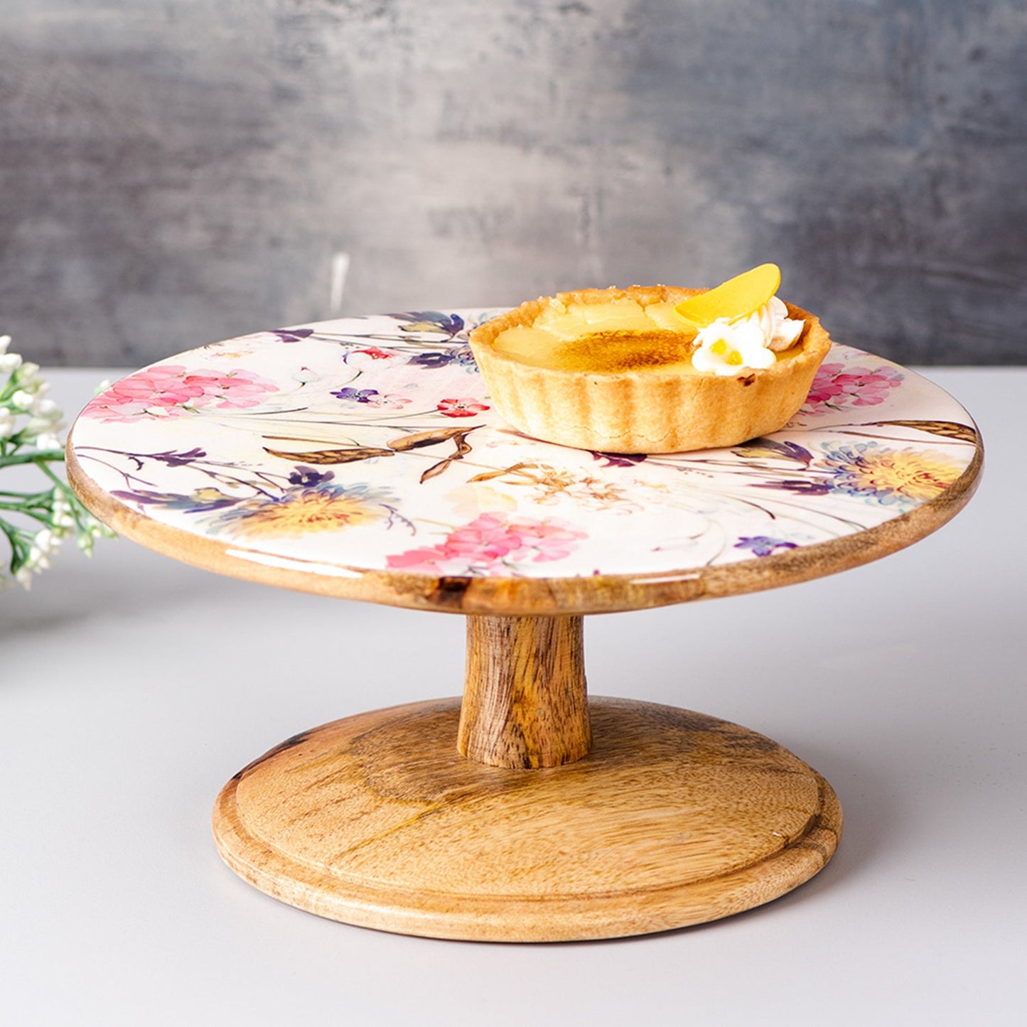 Hygge Mango Wood Cake Stand