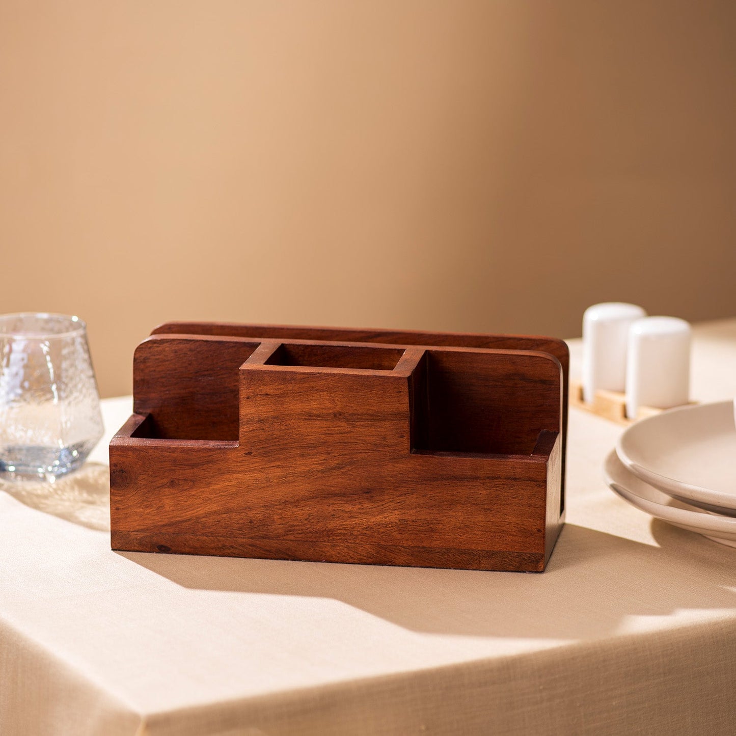 Luxe Spoon & Cutlery Stand Organizer