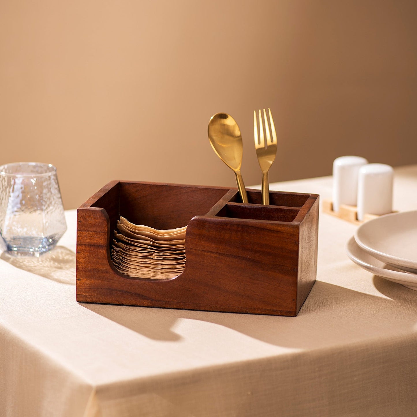 Luxe Spoon & Cutlery Stand Organizer