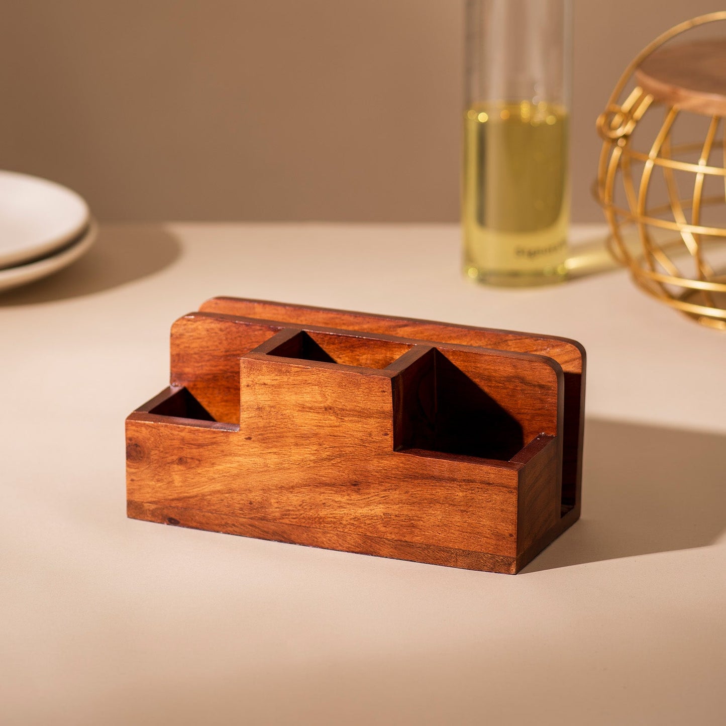 Luxe Spoon & Cutlery Stand Organizer