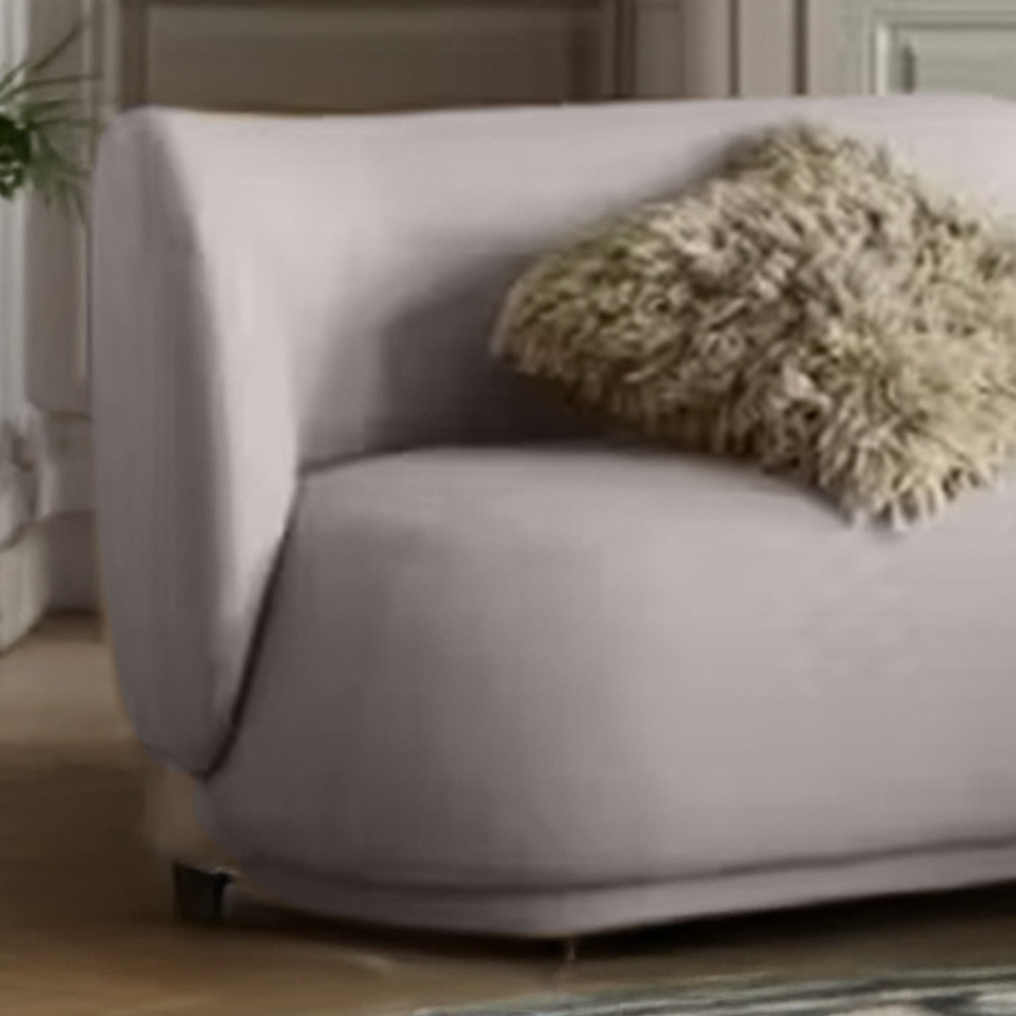 EliteElegance Velvet Two-Seater Sofa