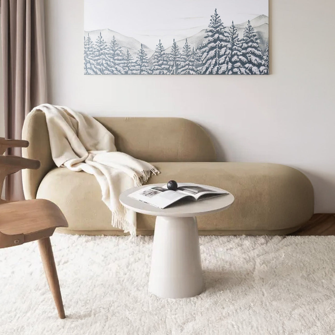 EliteElegance Velvet Two-Seater Sofa