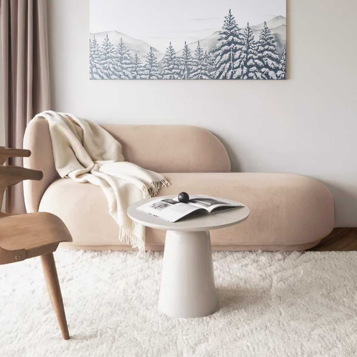 EliteElegance Velvet Two-Seater Sofa