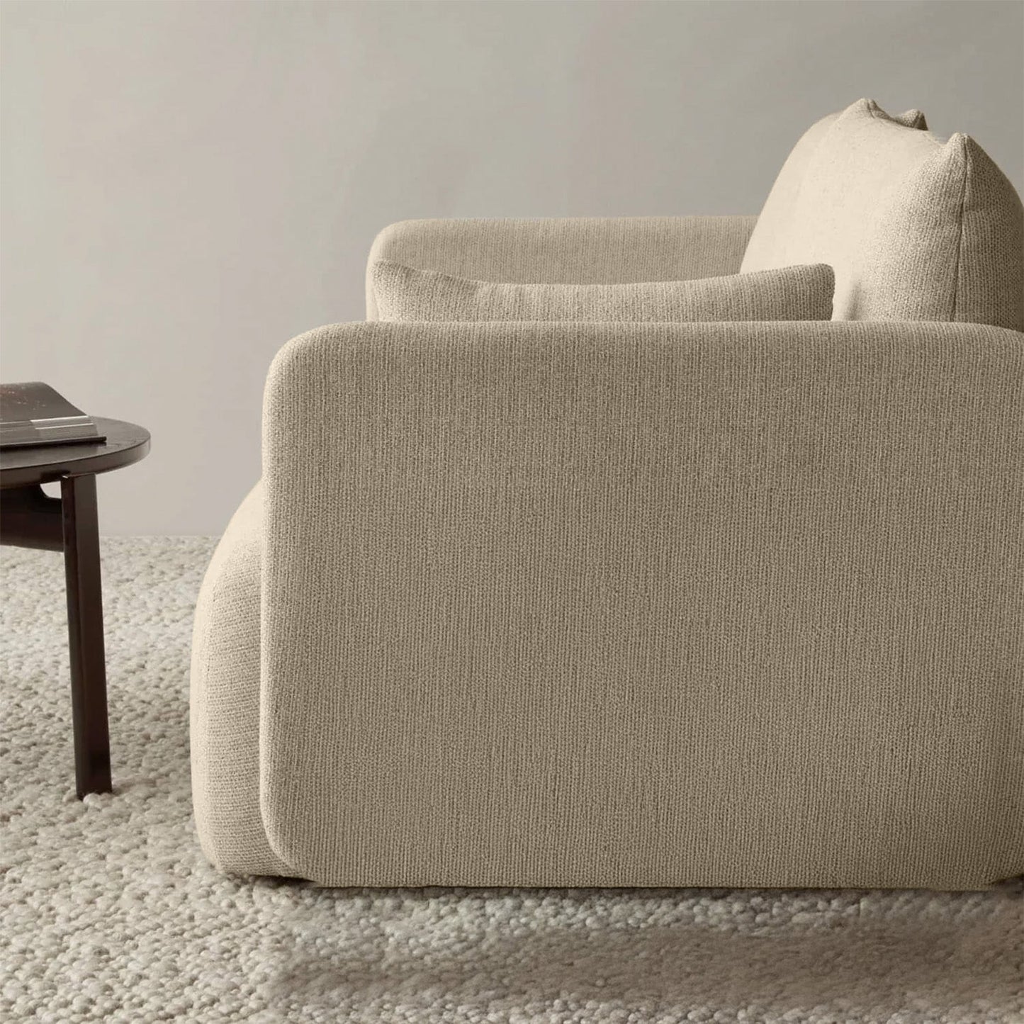 CozyChic Boucle Twin Sofa