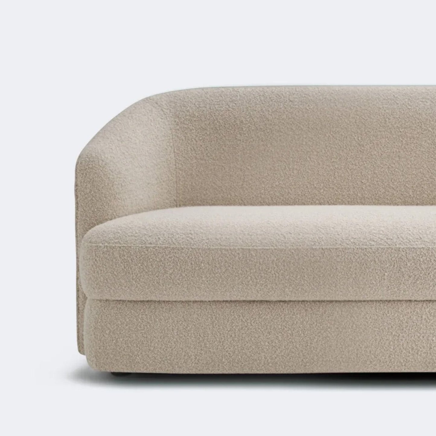 ElegantEnsemble Boucle 2 Seater Sofa