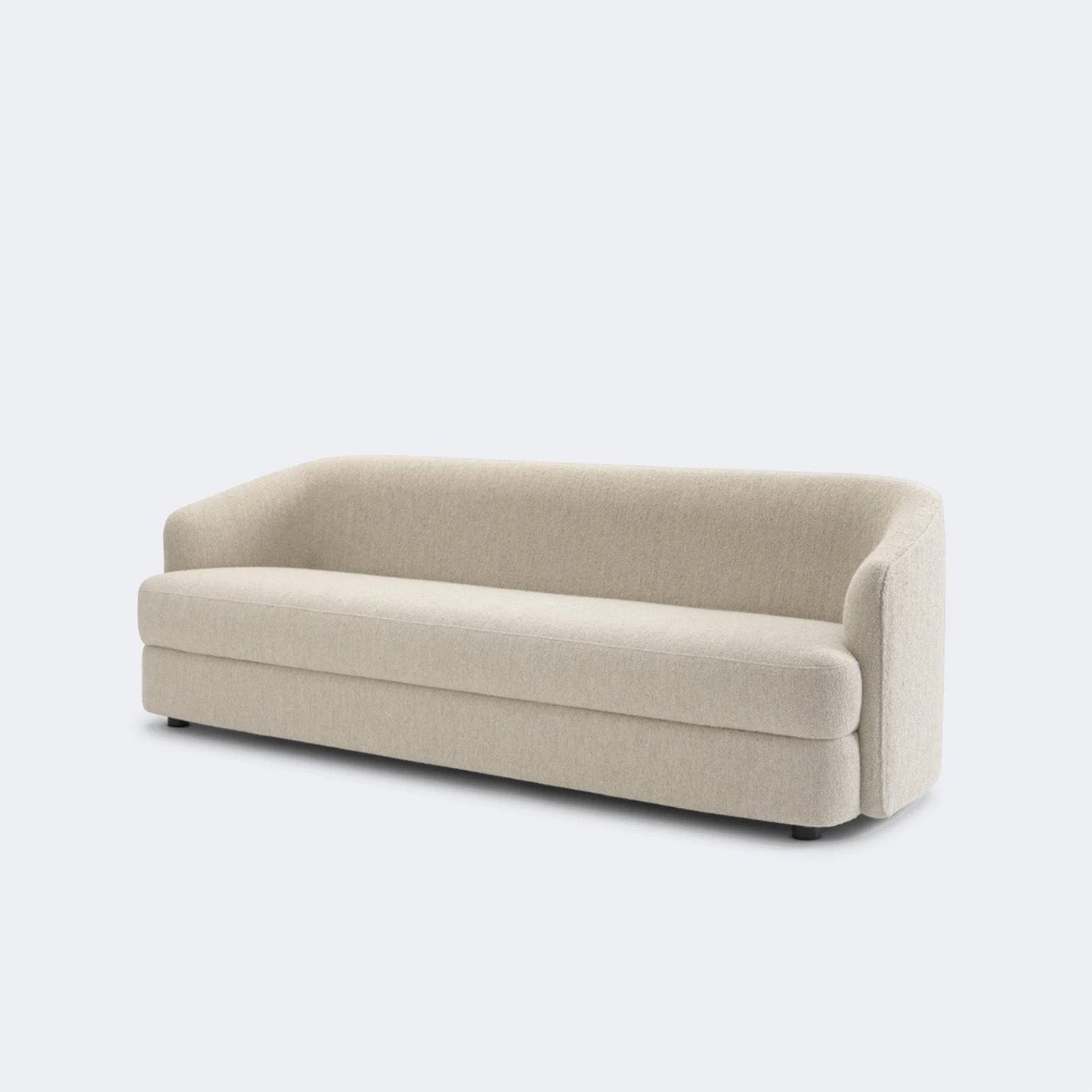 ElegantEnsemble Boucle 3 Seater Sofa