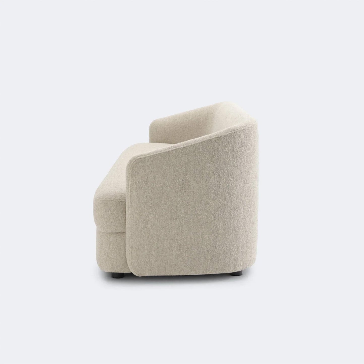 ElegantEnsemble Boucle 3 Seater Sofa