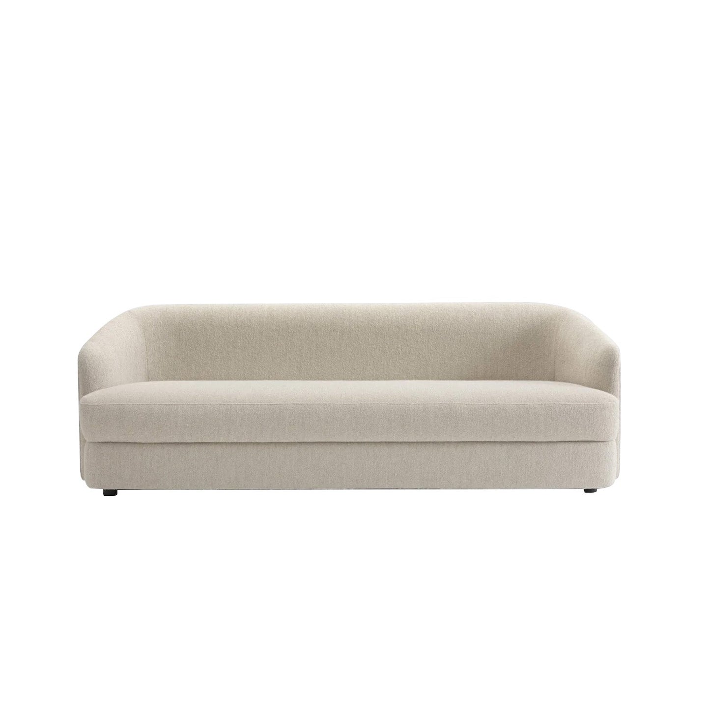 ElegantEnsemble Boucle 3 Seater Sofa