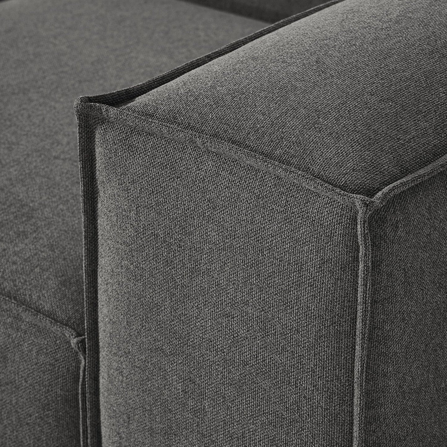 ElegantEdge 3 Seater L Shaped Sofa