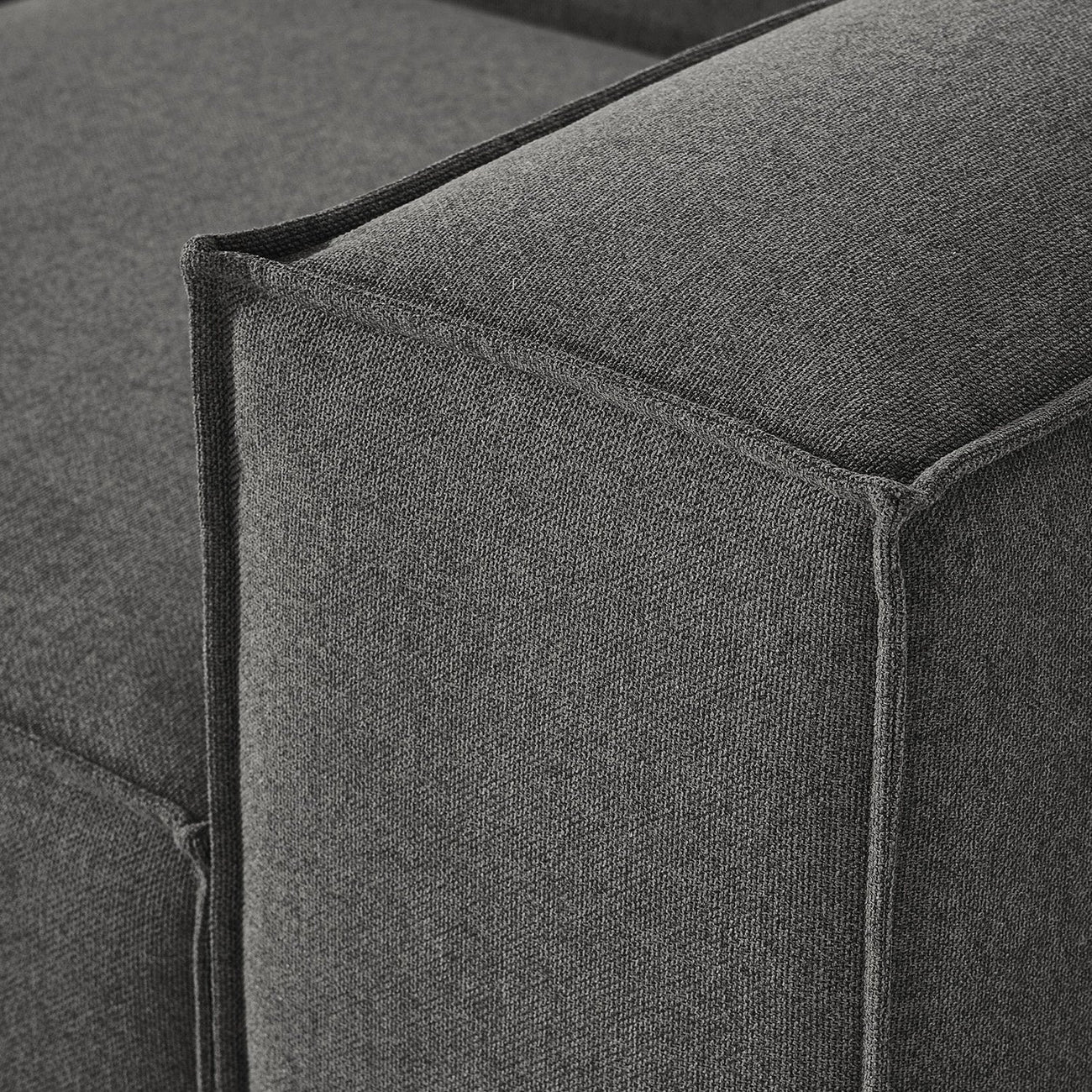 ElegantEdge 3 Seater L Shaped Sofa