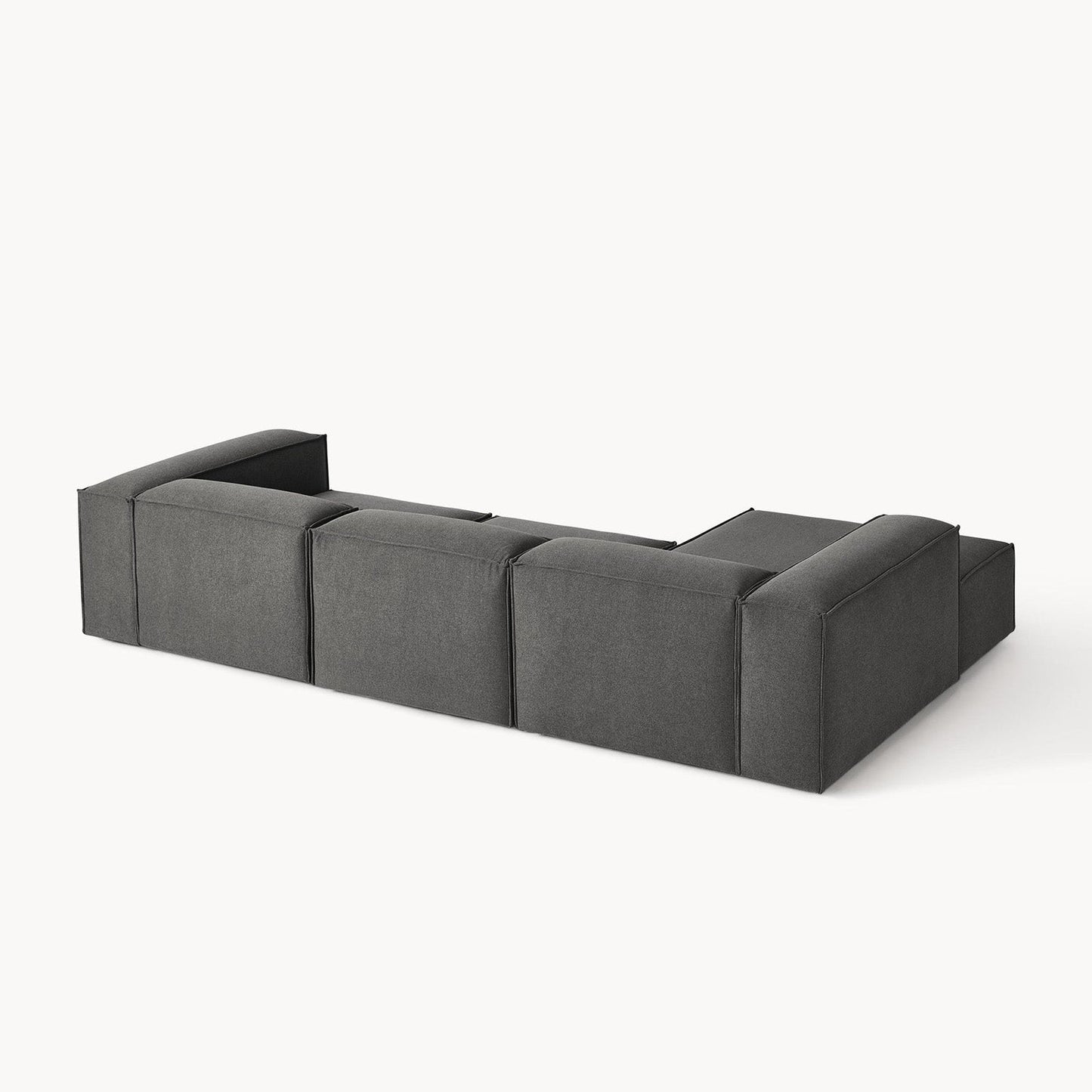 ElegantEdge 3 Seater L Shaped Sofa