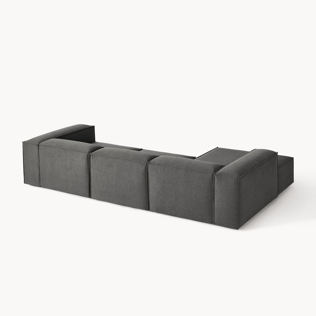 ElegantEdge 3 Seater L Shaped Sofa
