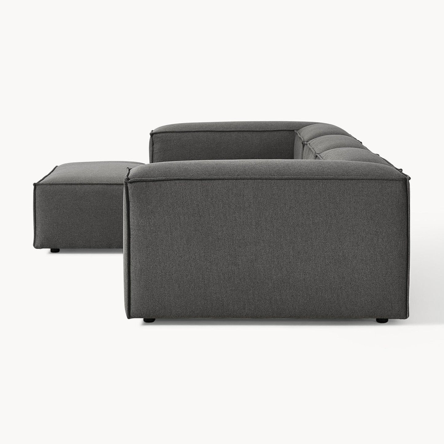 ElegantEdge 3 Seater L Shaped Sofa