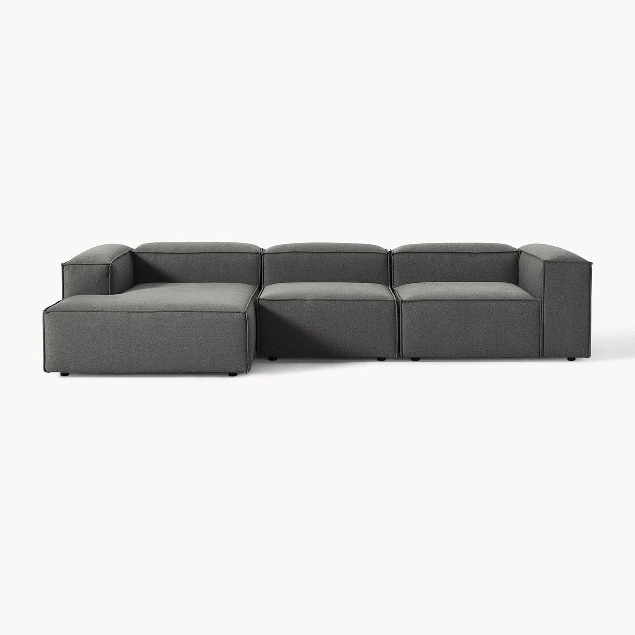 ElegantEdge 3 Seater L Shaped Sofa
