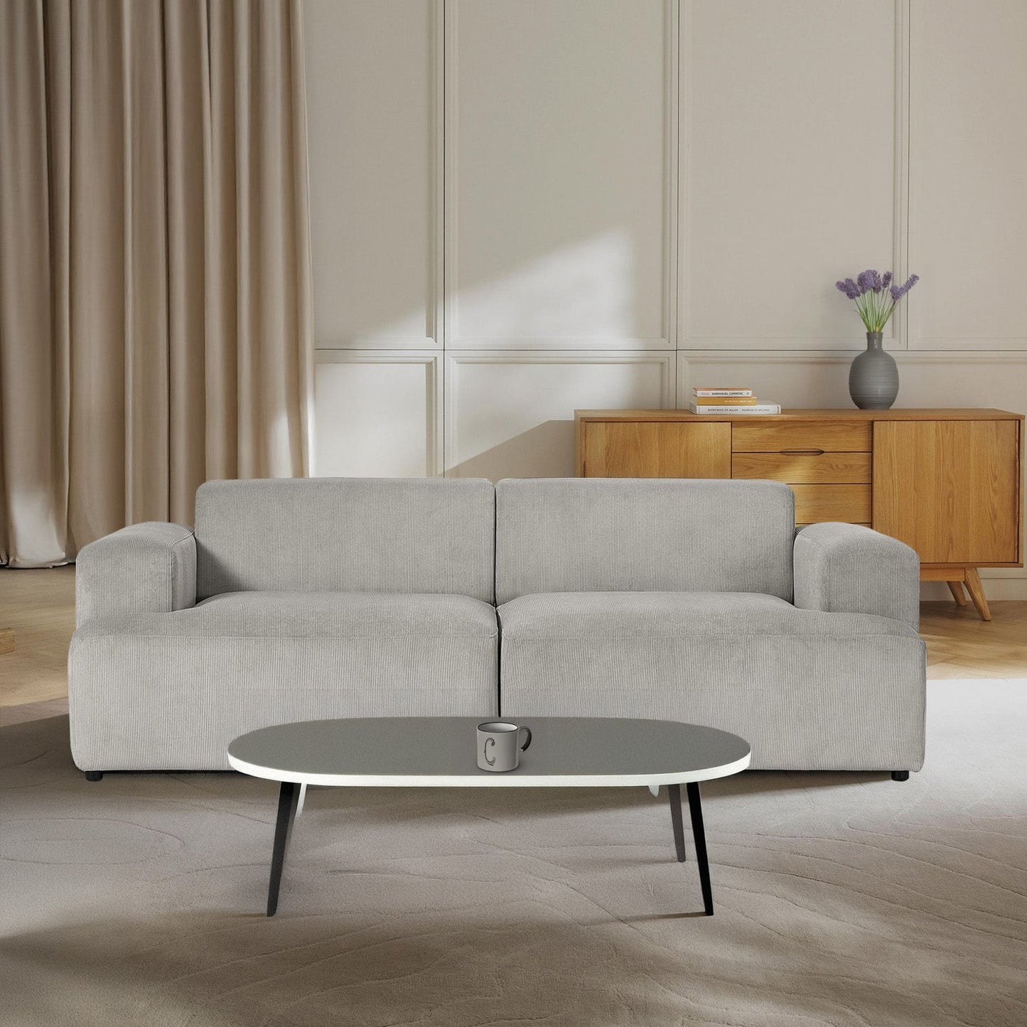 ComfortHaven 2 Seater Sofa