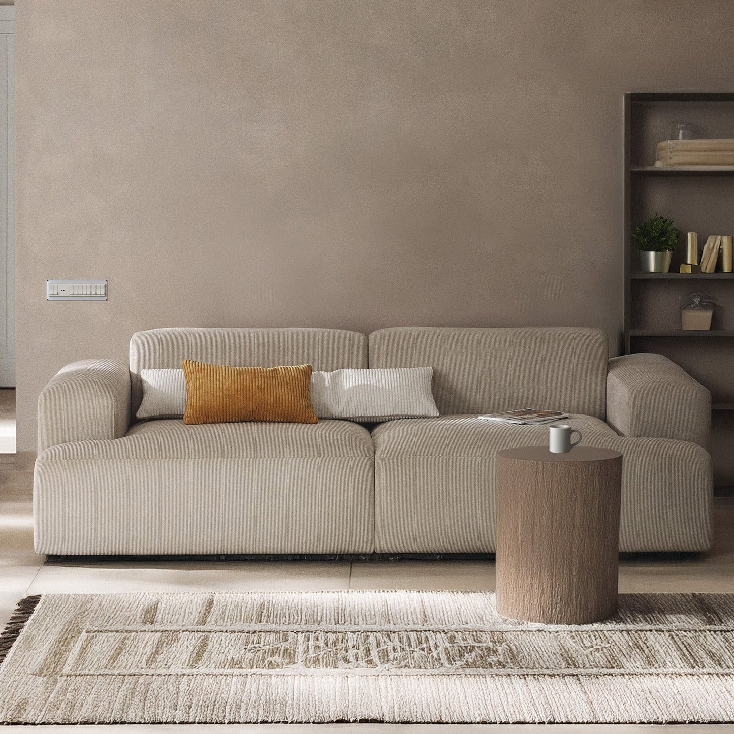 ComfortHaven 2 Seater Sofa