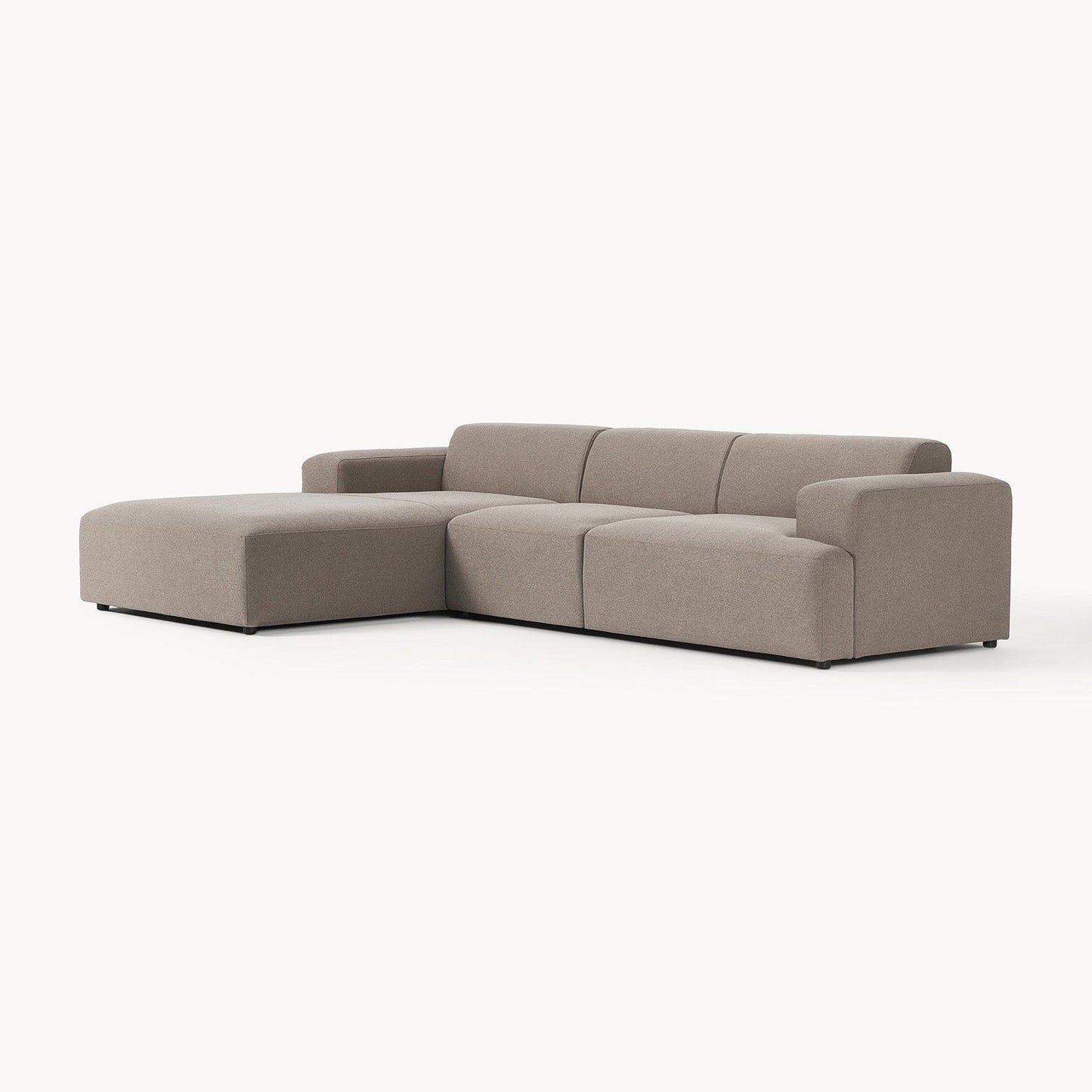 ComfortHaven 3 Seater L Shaped Sofa