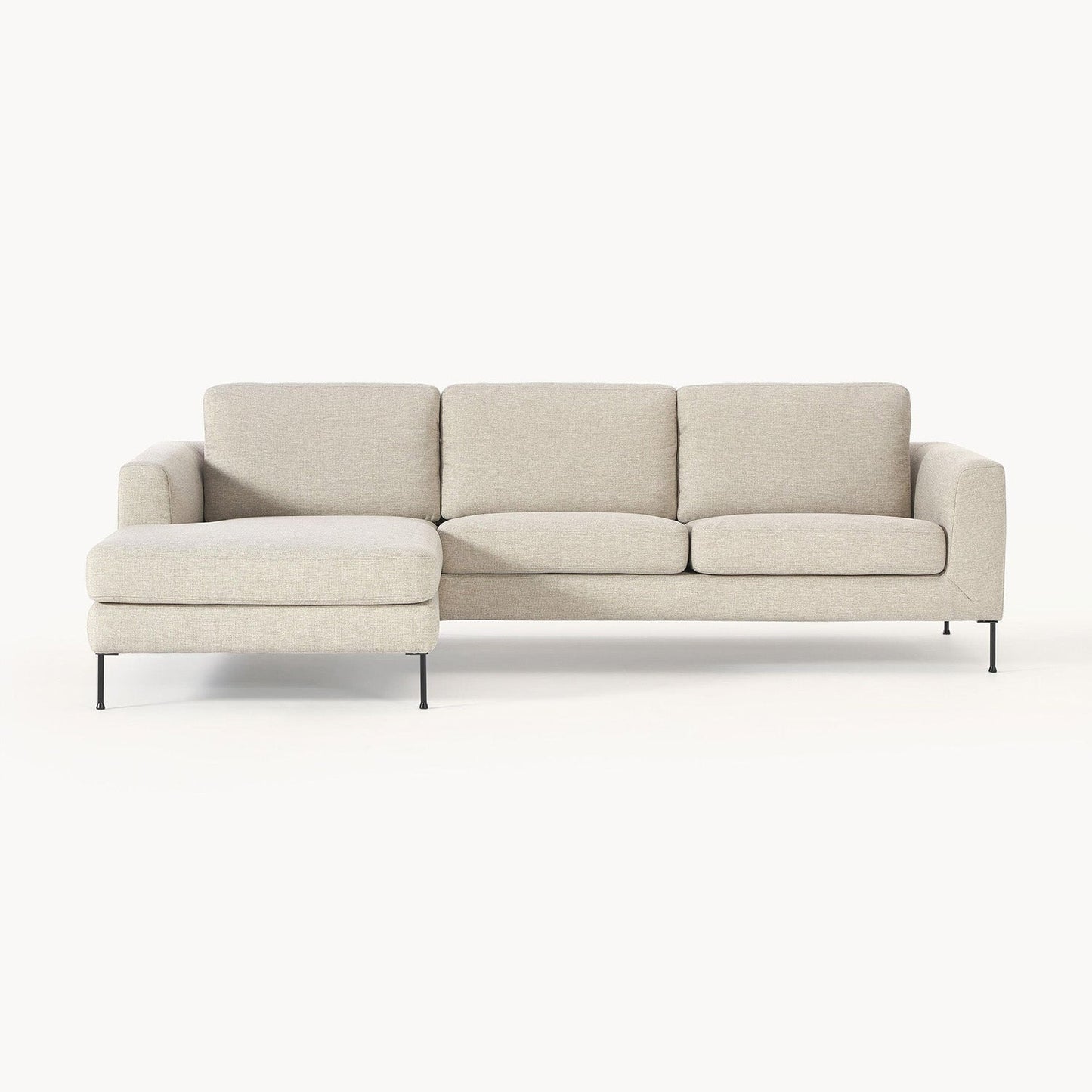 ModernElegance L Shaped 3 Seater Sofa