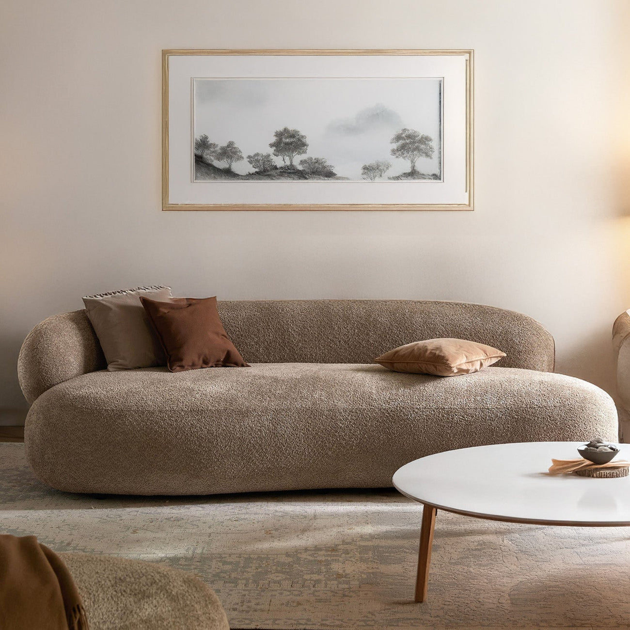 LuxeLounge Contemporary 3 Seater Sofa