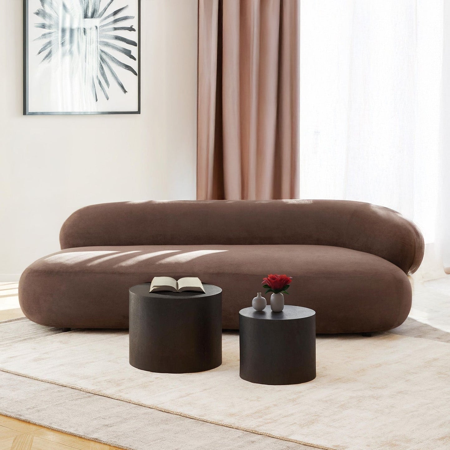 LuxeLounge Contemporary 3 Seater Sofa