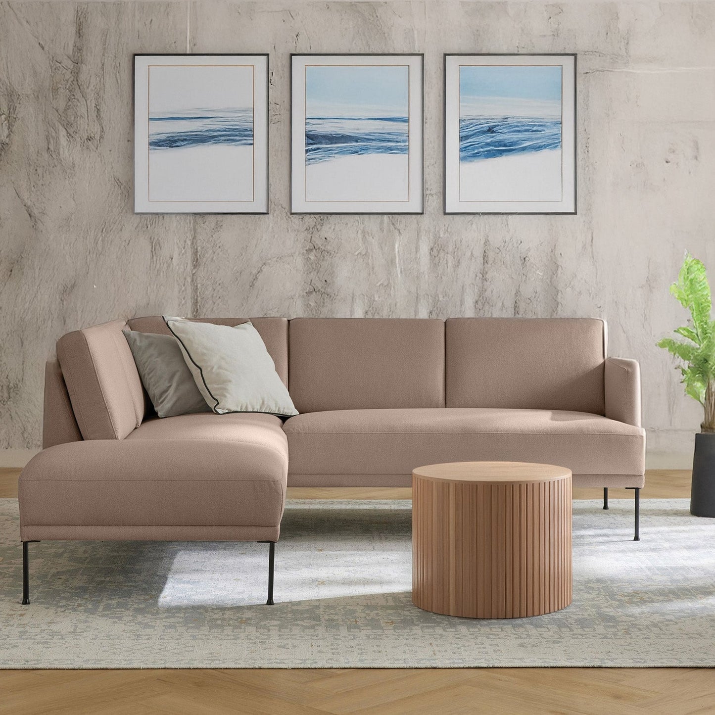 ModernElegance L Shaped 5 Seater