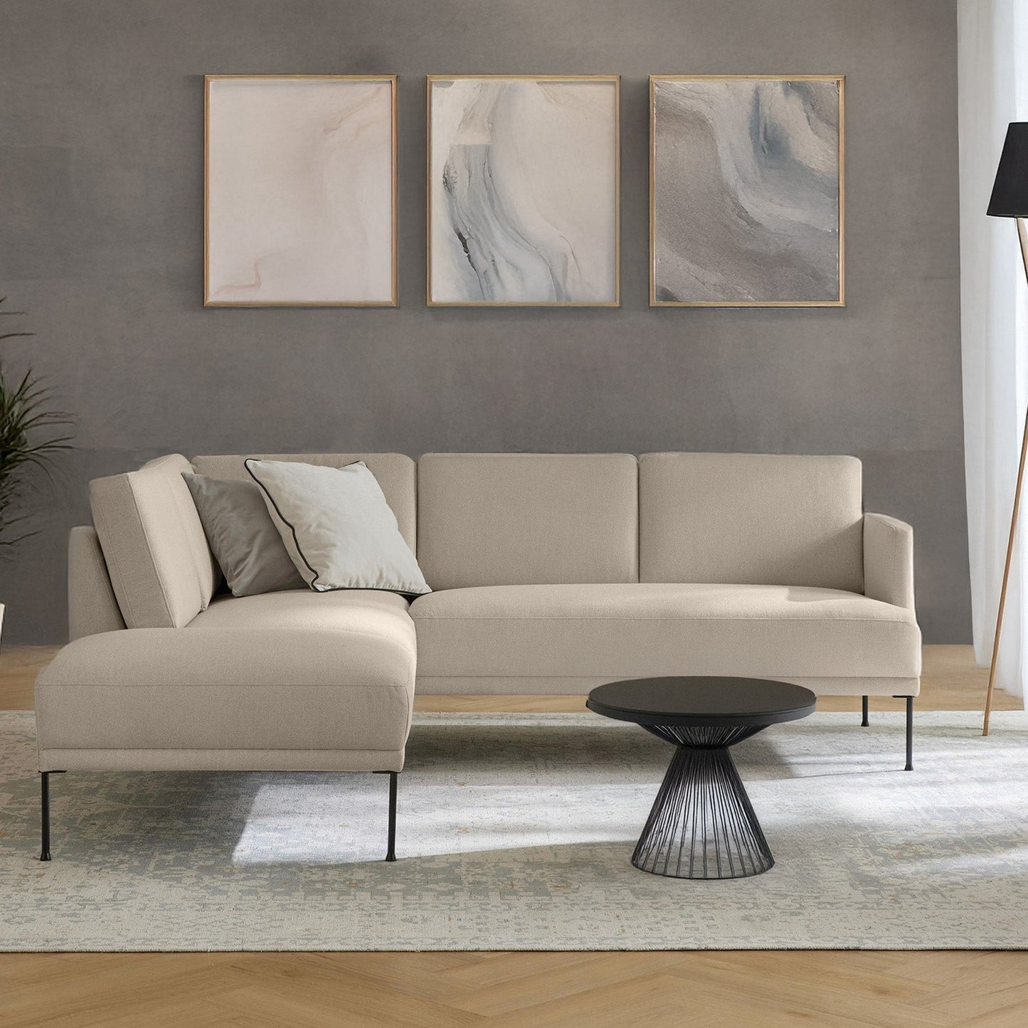 ModernElegance L Shaped 5 Seater