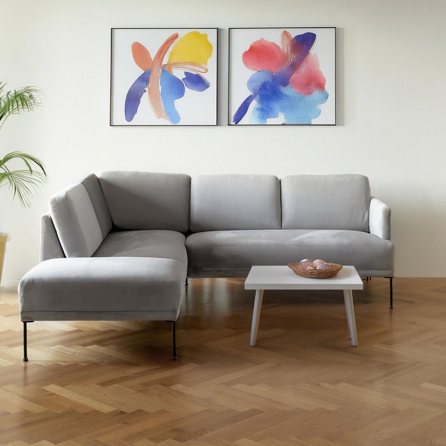 ModernElegance L Shaped 5 Seater