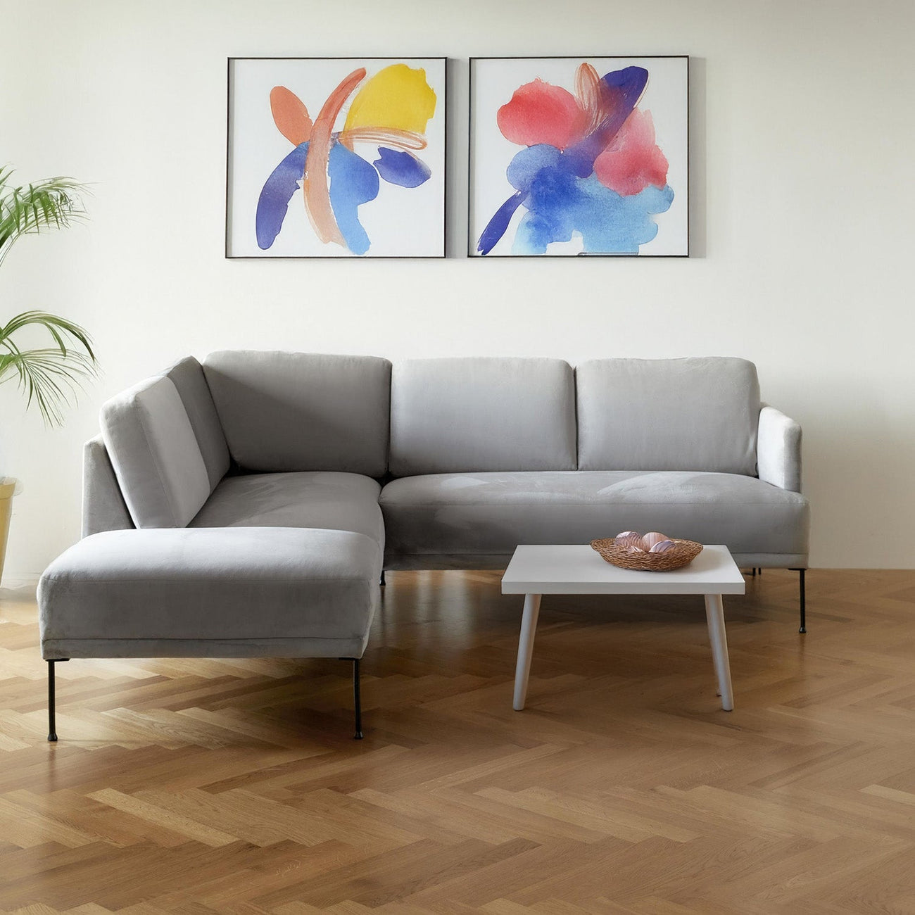 ModernElegance L Shaped 5 Seater