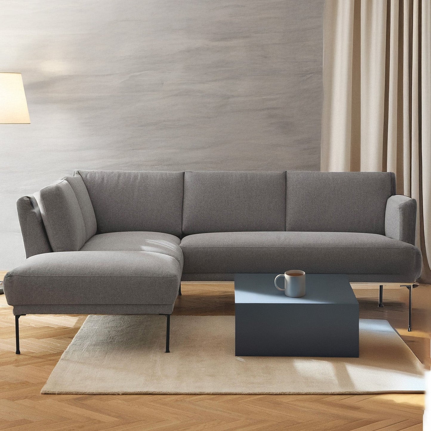 ModernElegance L Shaped 5 Seater