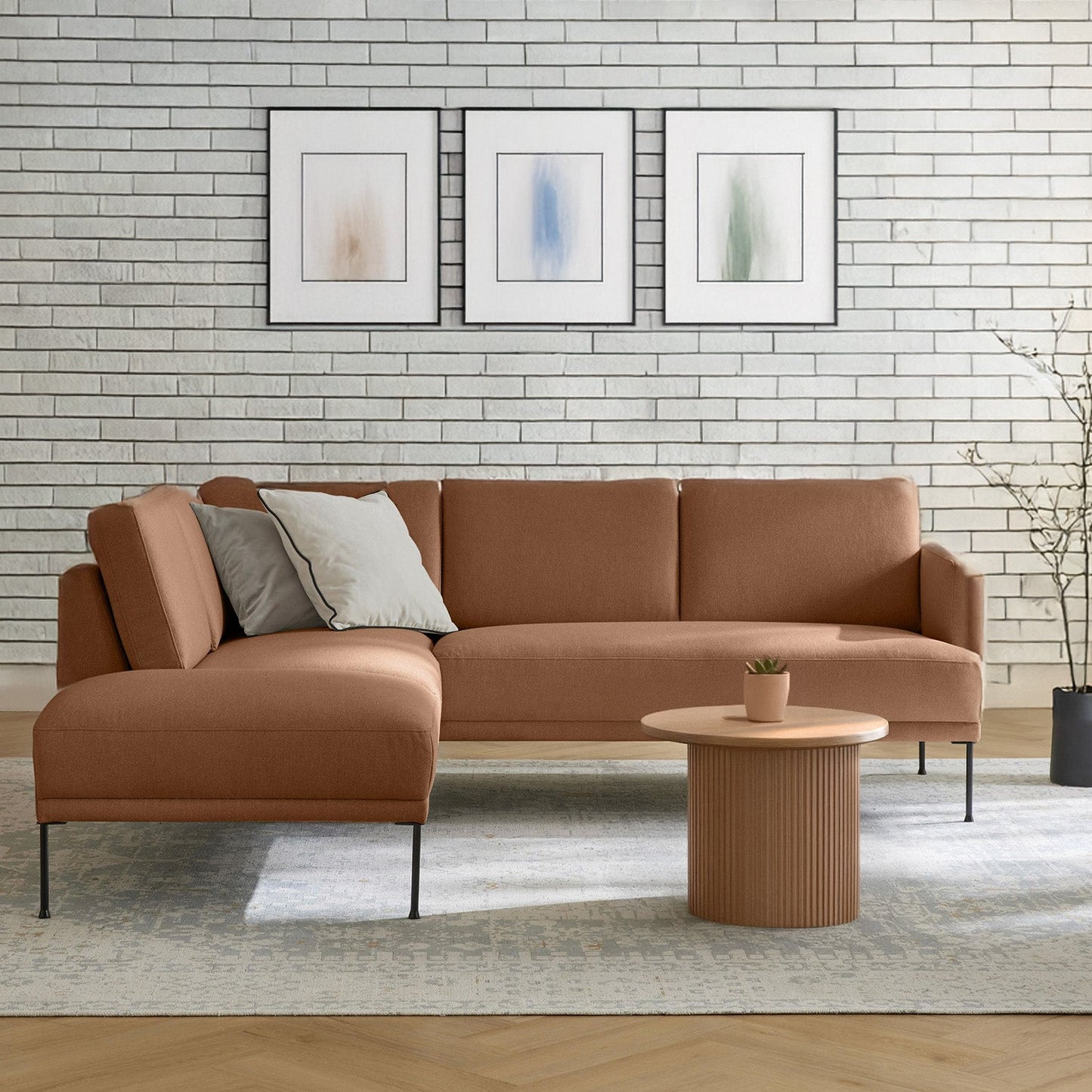 ModernElegance L Shaped 5 Seater