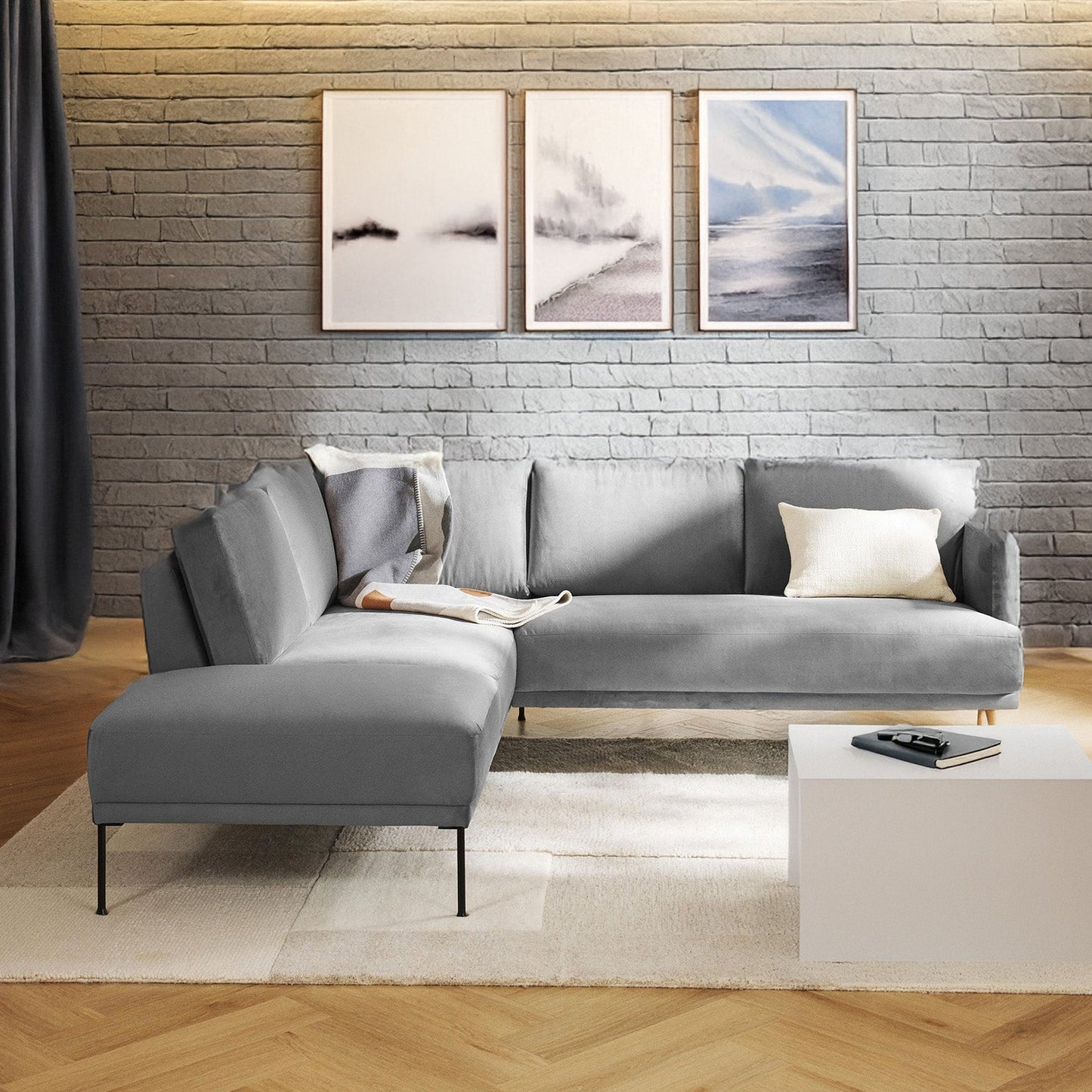 ModernElegance L Shaped 5 Seater