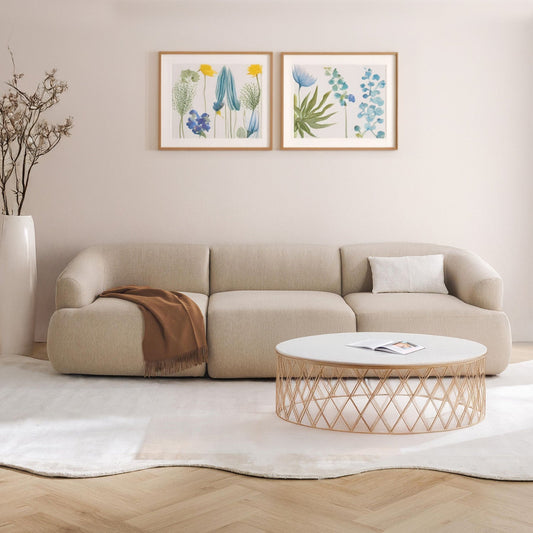 ZenLiving 3 Seater Sofa