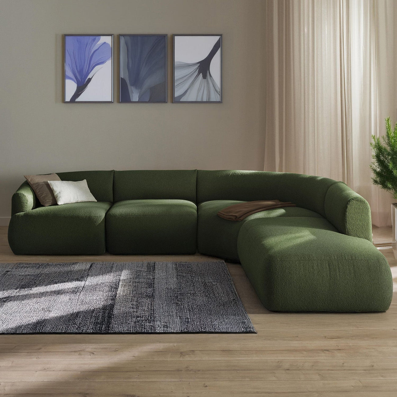 ZenLiving 5 Seater Sofa