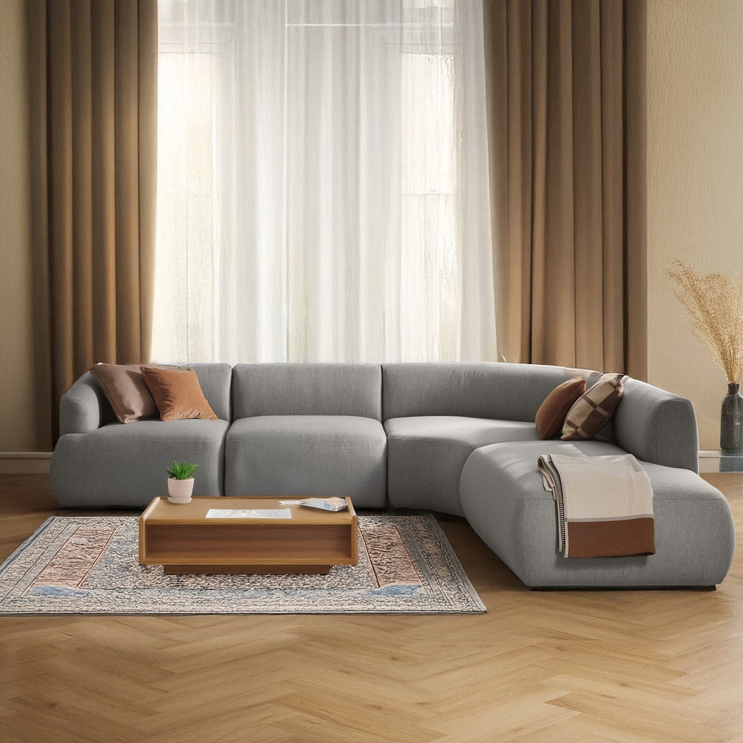 ZenLiving 5 Seater Sofa