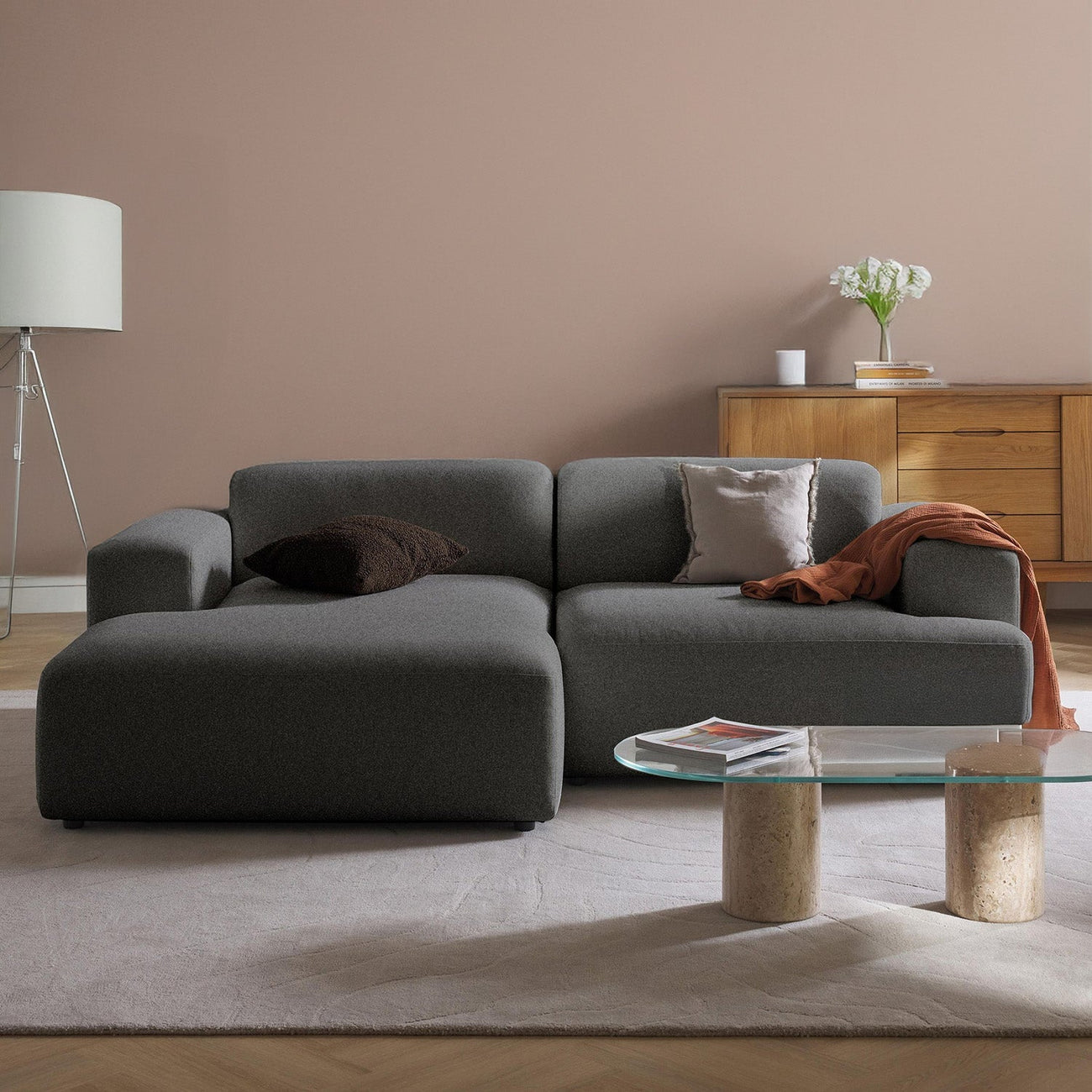 Sophisticated Comfort 2 Seater Sofa