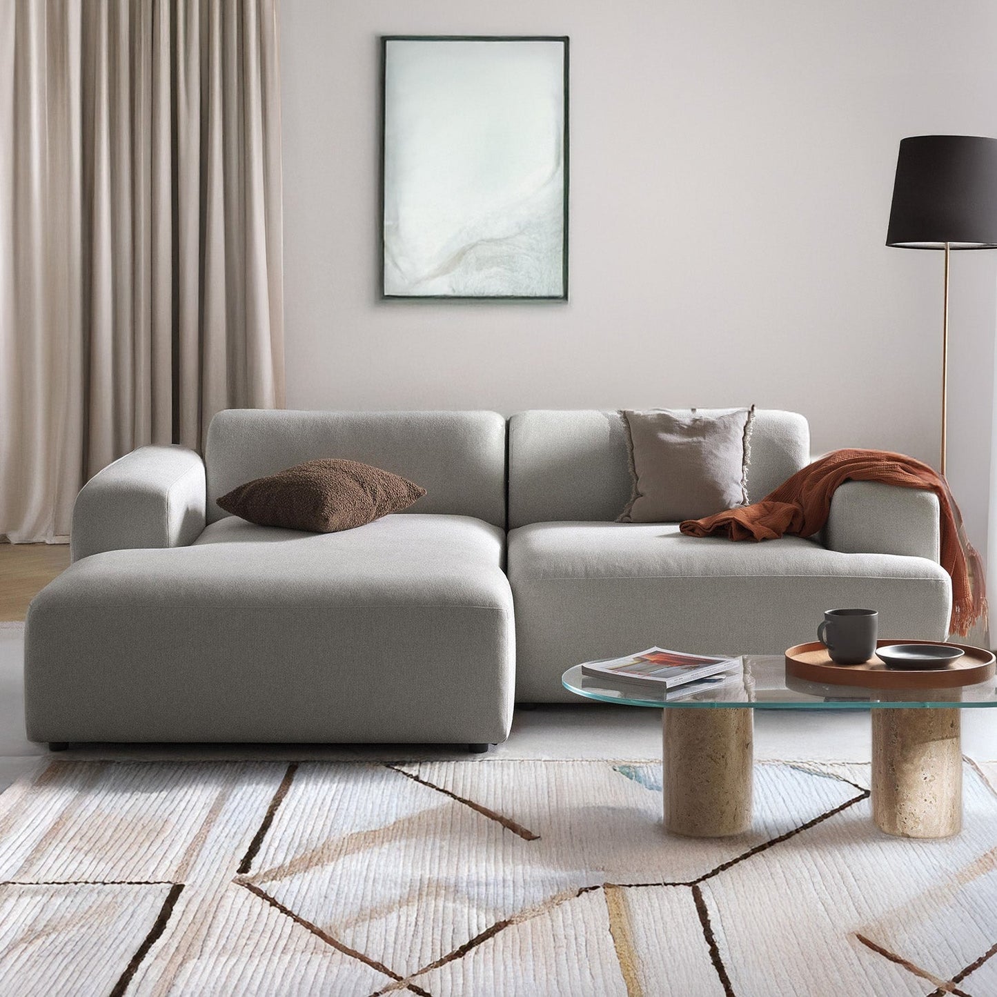 Sophisticated Comfort 2 Seater Sofa
