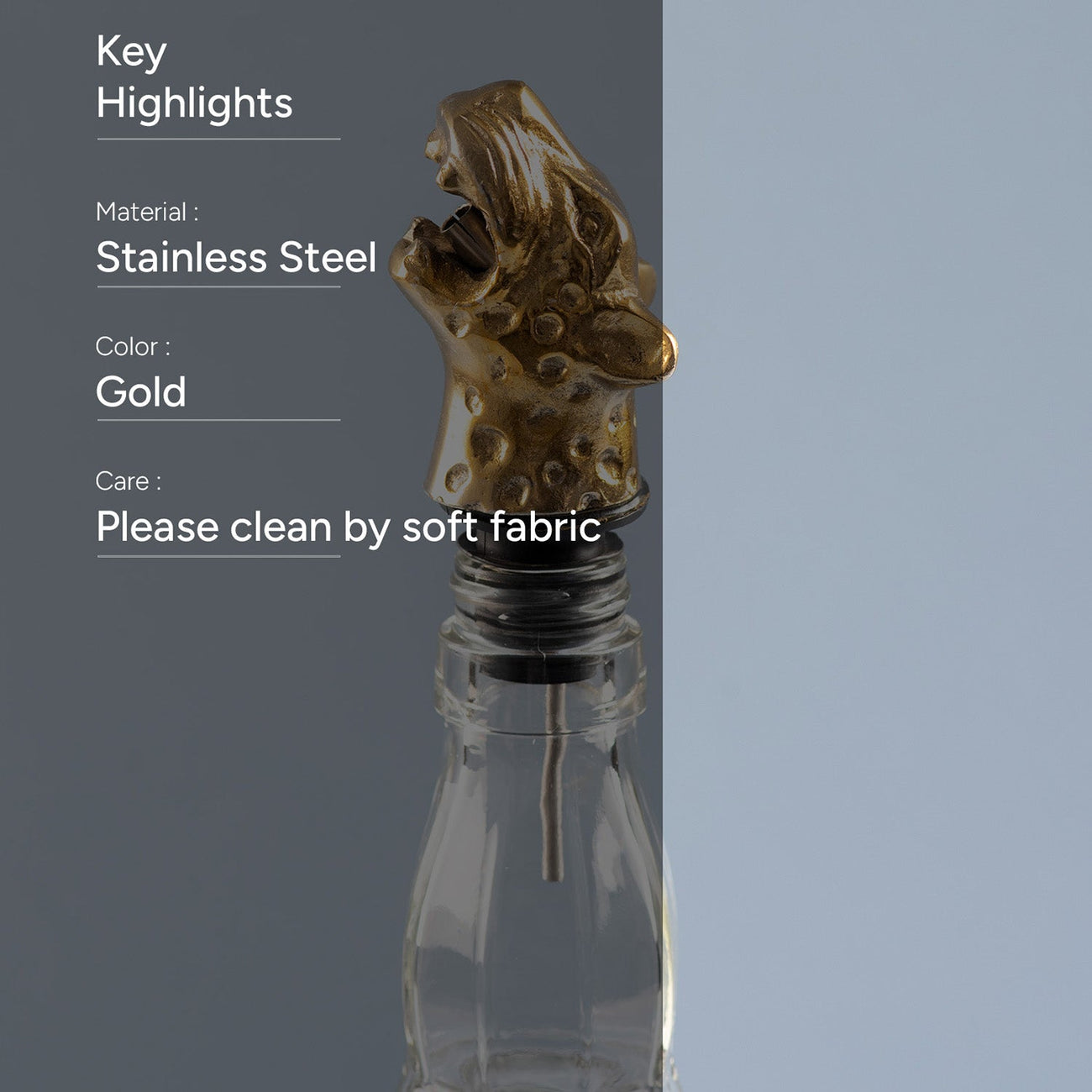 The Tiger Drink Pourer Glossy