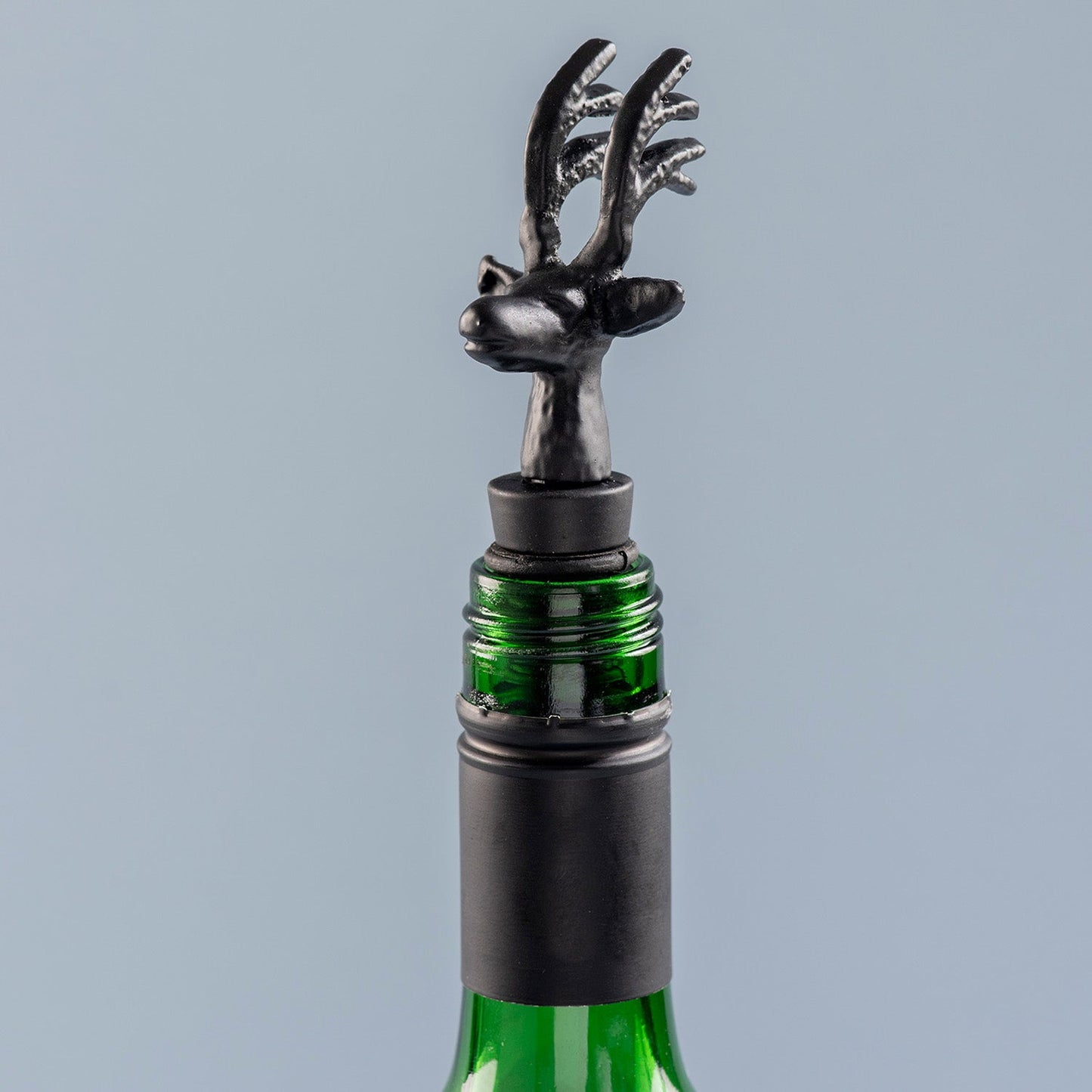 The Horse Bottle Stoper Glossy Gold