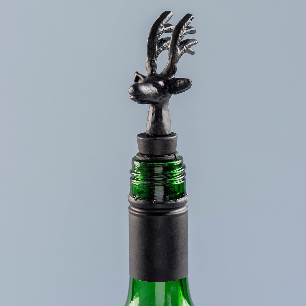 The Horse Bottle Stoper Glossy Gold