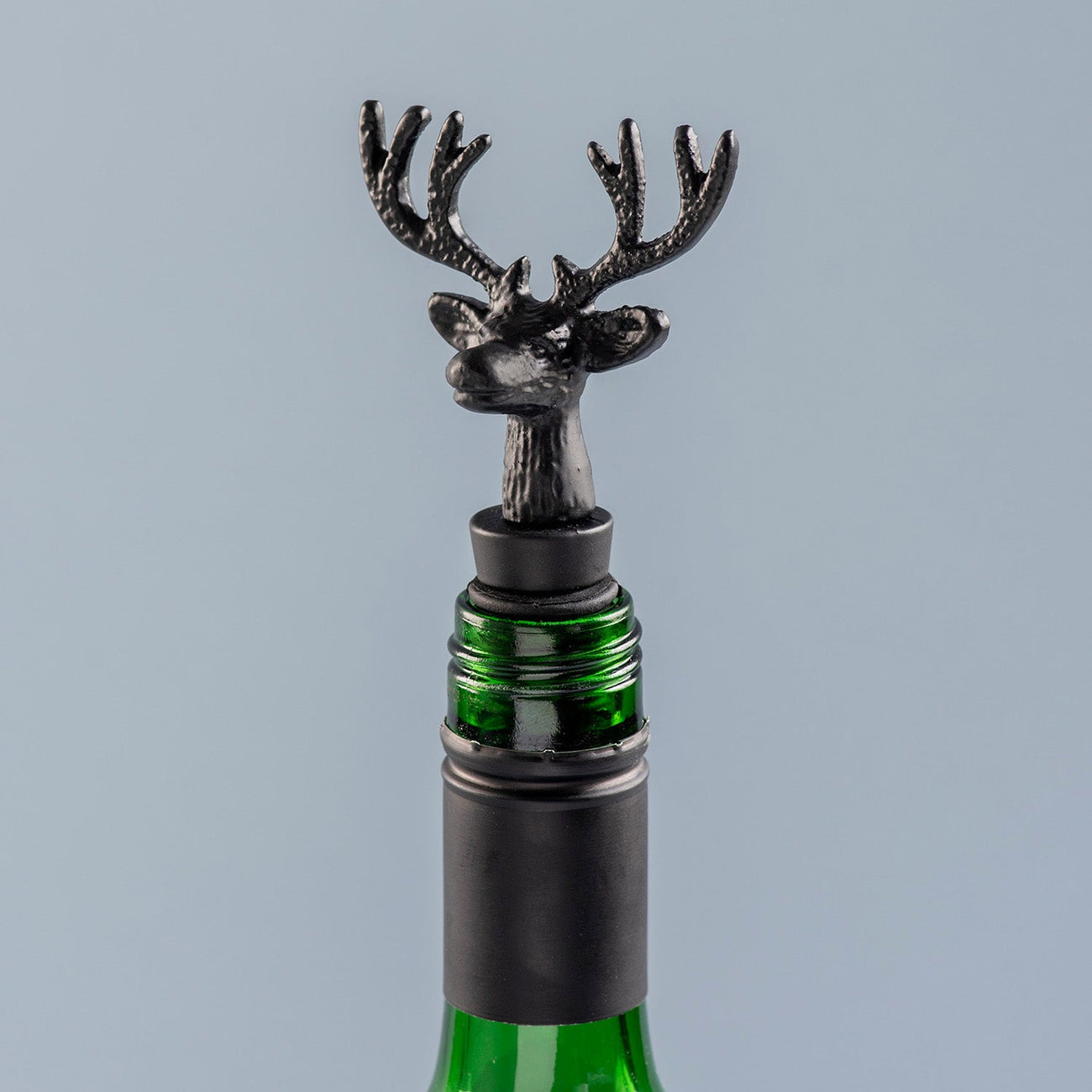 The Horse Bottle Stoper Glossy Gold