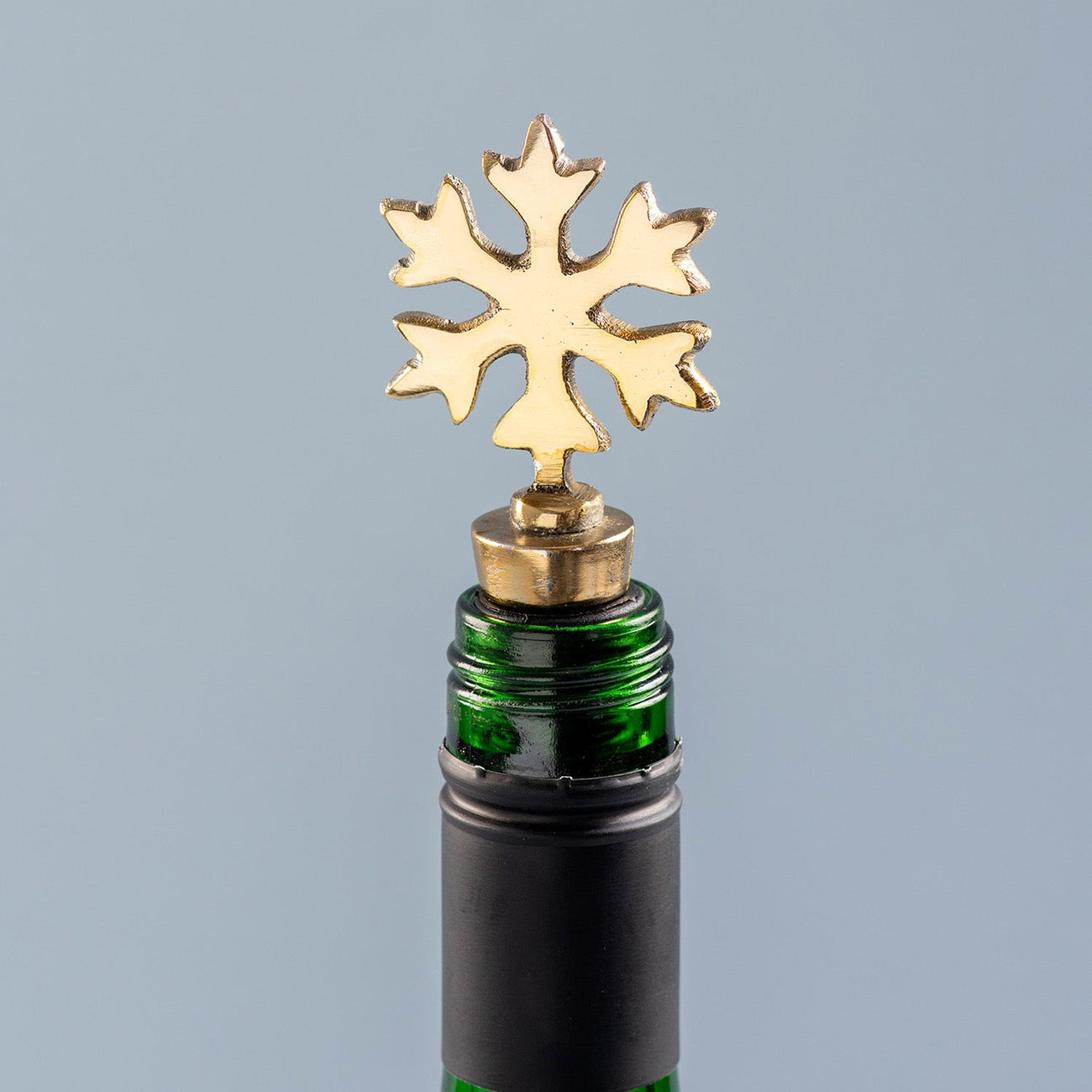 The Horse Bottle Stoper Glossy Gold
