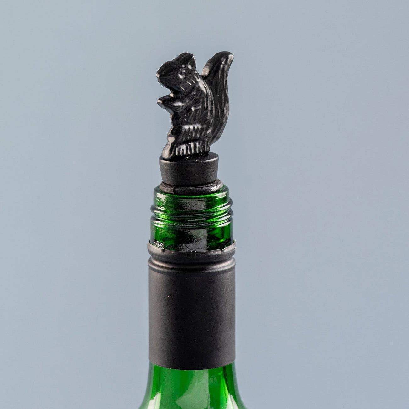 The Horse Bottle Stoper Glossy Gold