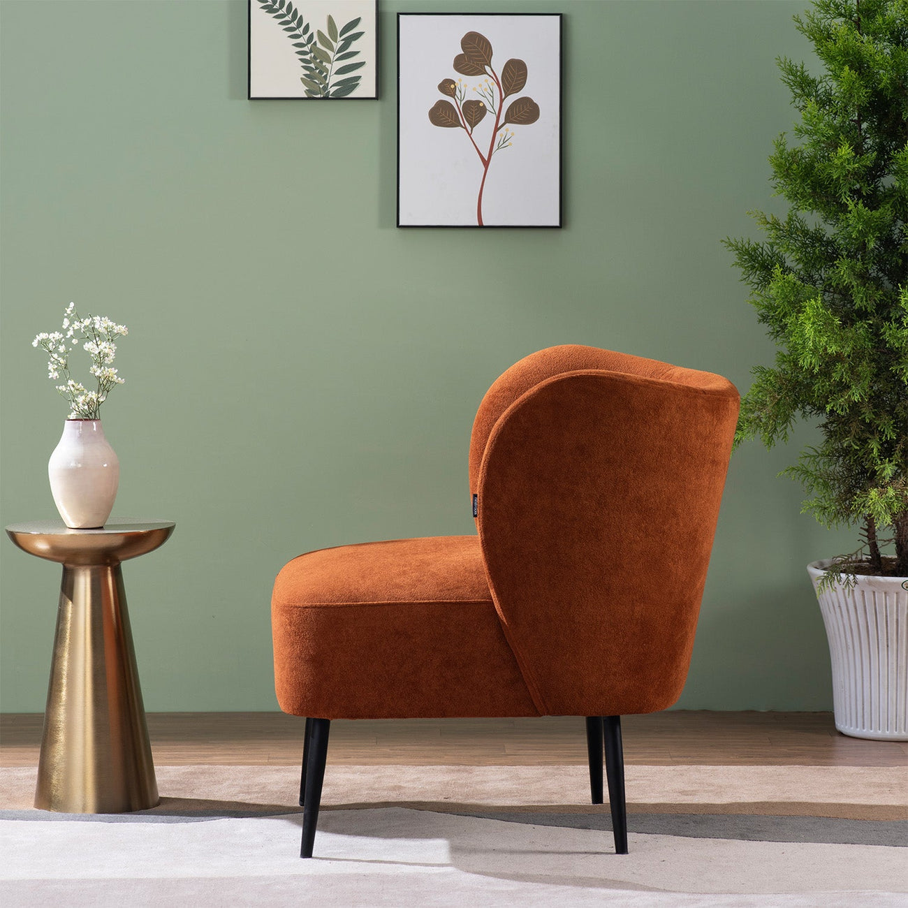 Boucle Lounge Chairs