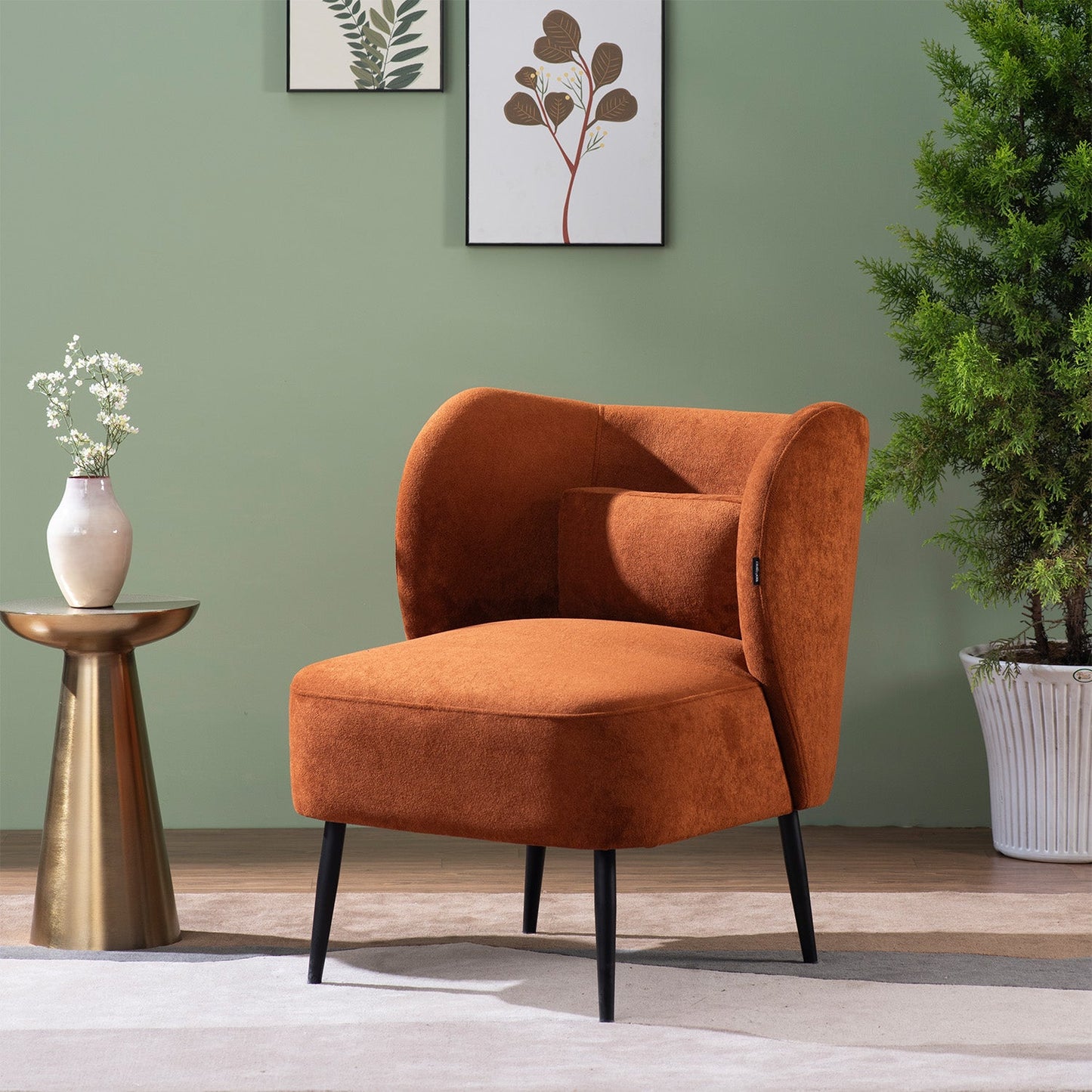 Boucle Lounge Chairs