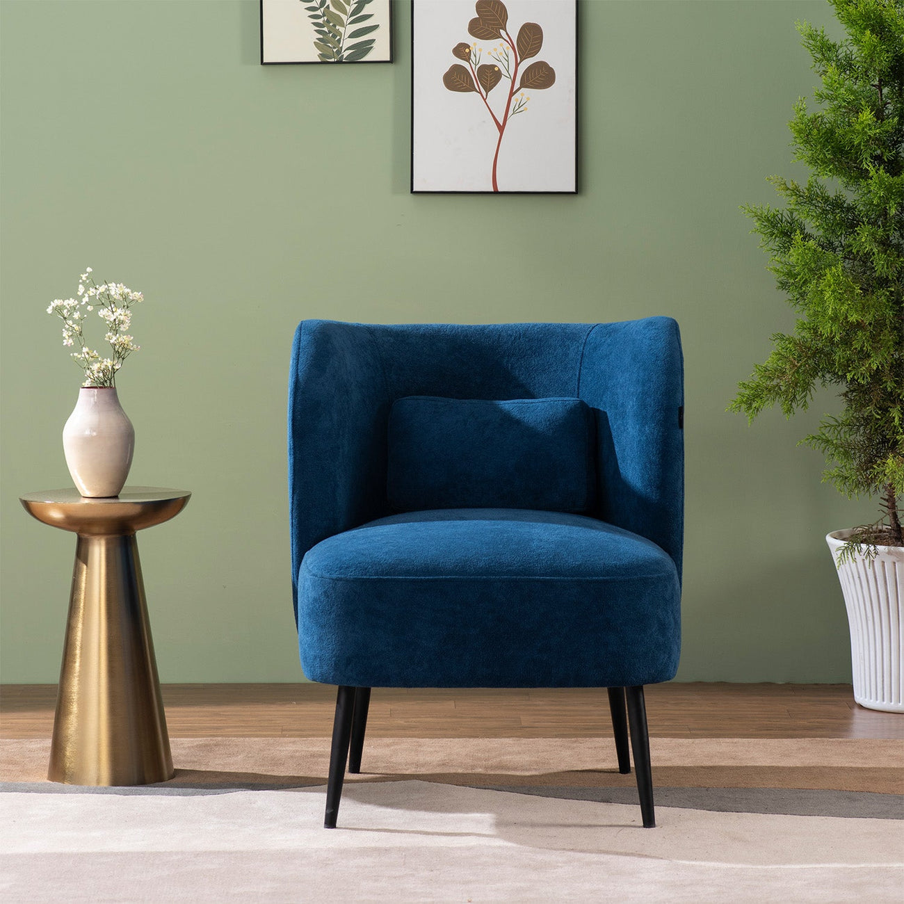 Boucle Lounge Chairs
