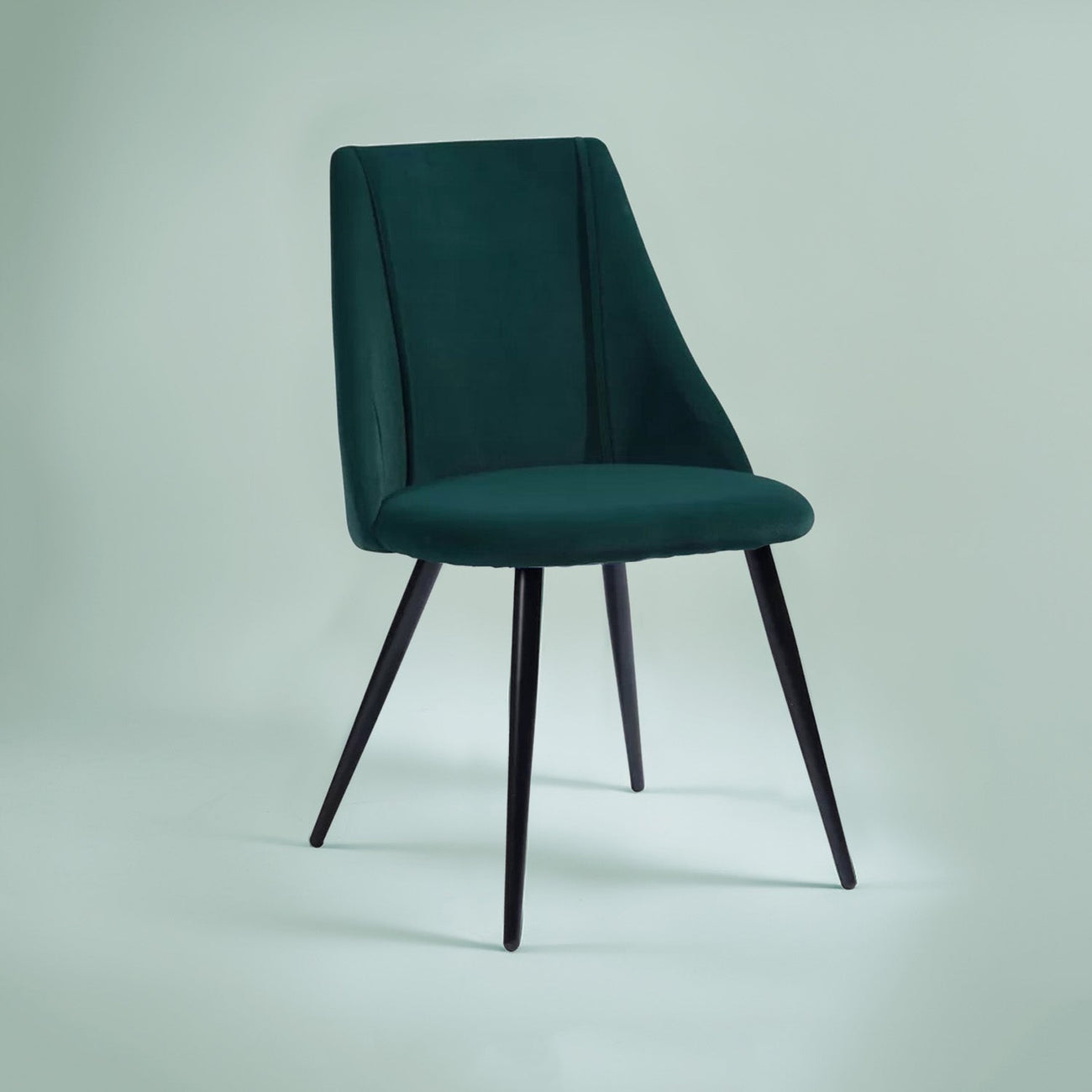 Luxurious Velvet Dining Designer Chair Grey
