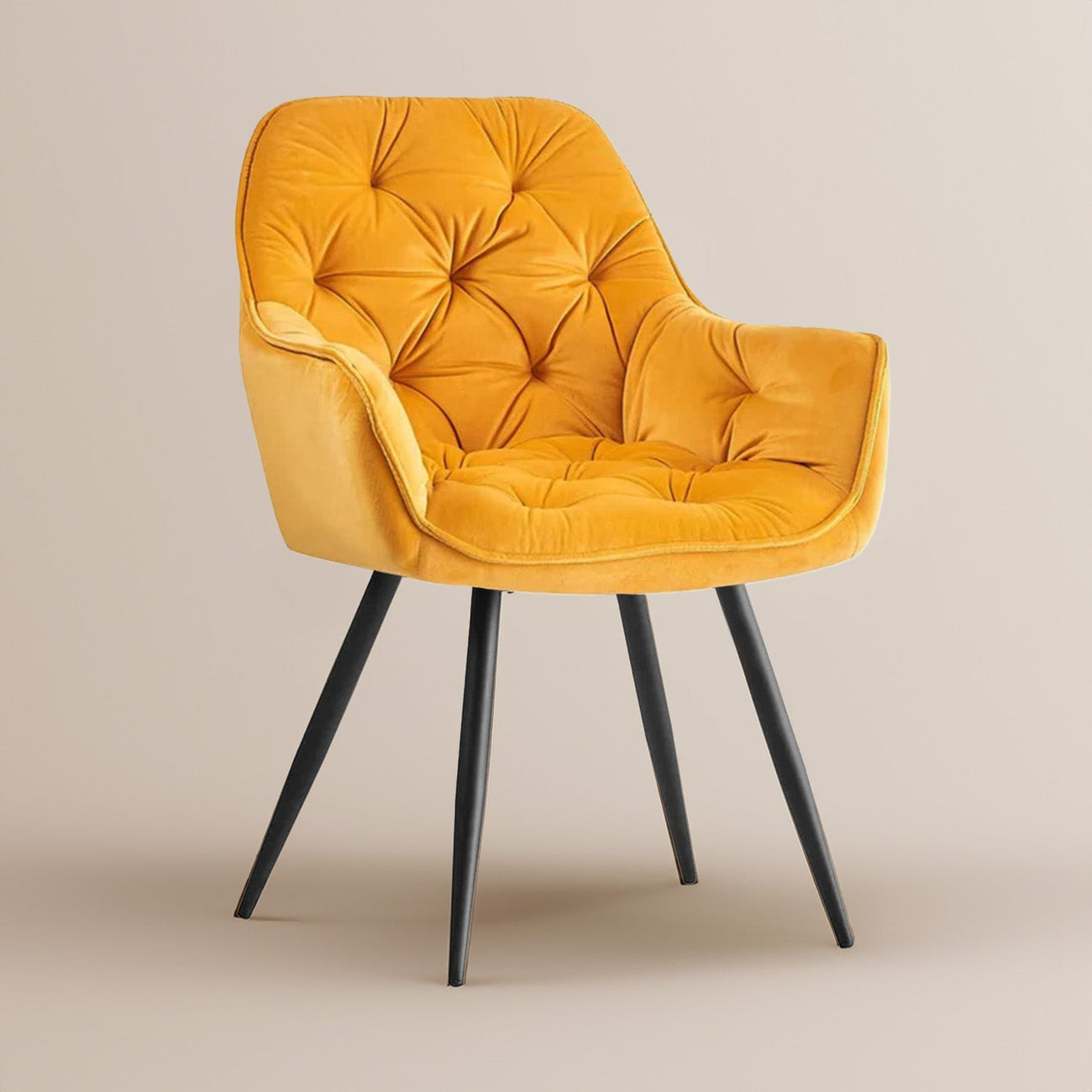 Refined Velvet Dining Designer Chairs