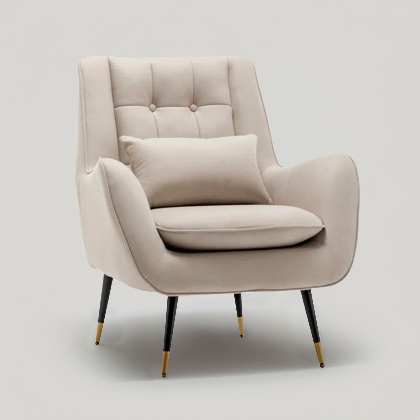 Plush Velvet Accent Chairs