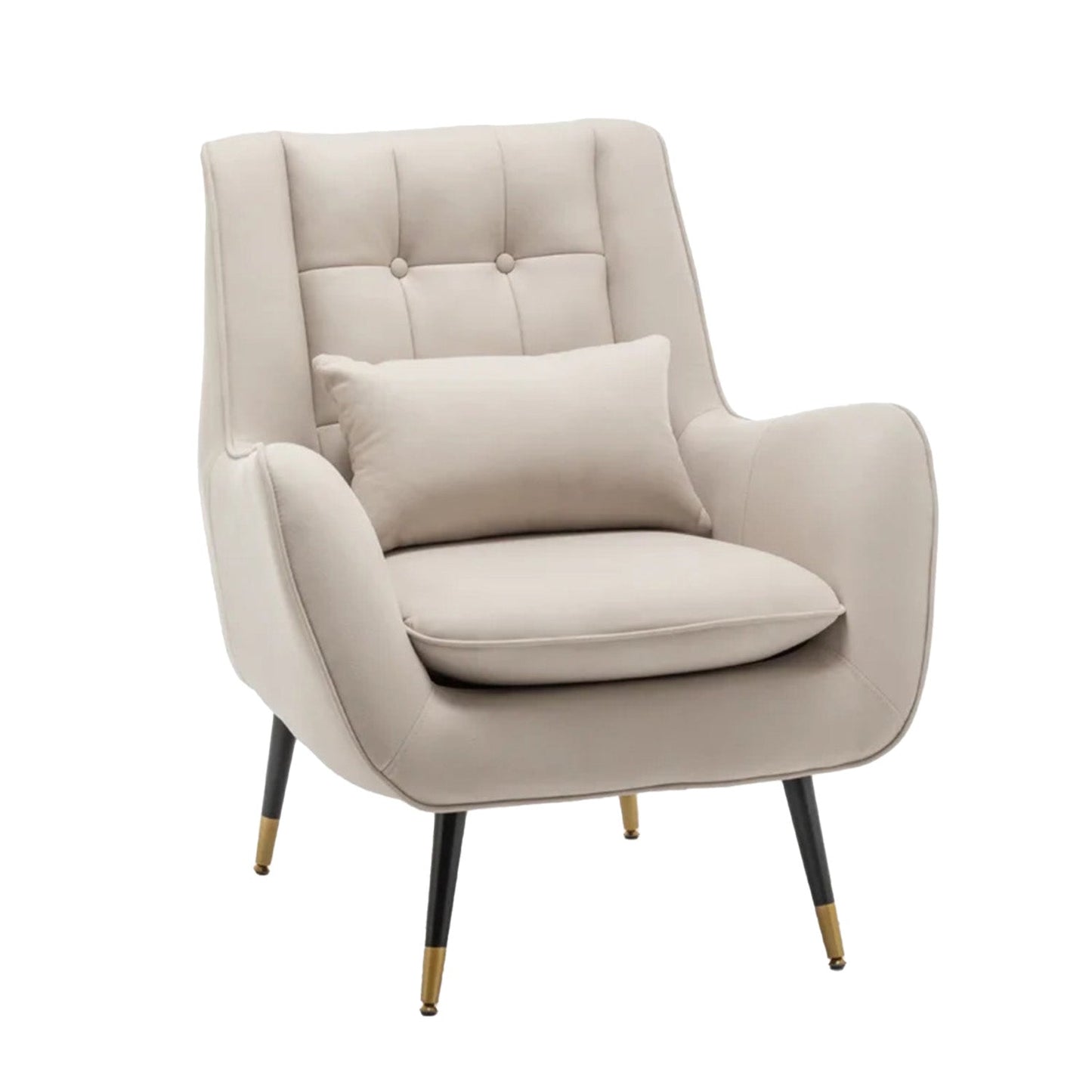 Plush Velvet Accent Chairs